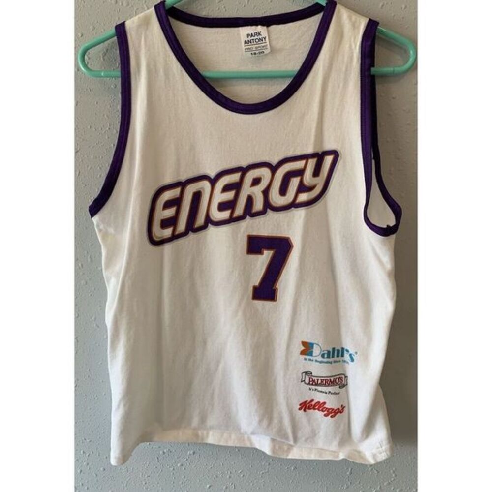 Iowa Energy Youth Cotton Jersey (18-20) 2013 NEW (no Tags) SGA